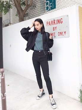 「MCM（エムシーエム）のアイテム」を使った、ARISAさん（レディース・157cm）の秋コーディネート