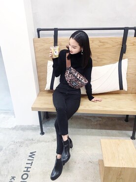 「Settimissimo（セッティミッシモ）のアイテム」を使った、ARISAさん（レディース・157cm）の秋コーディネート