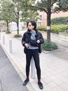 ARISAさん（レディース・157cm）の冬コーディネート