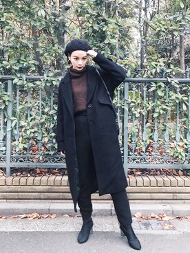 ARISAさん（レディース・157cm）の冬コーディネート