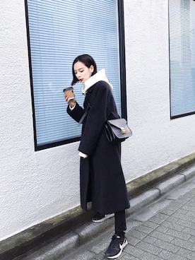 「MCM（エムシーエム）のアイテム」を使った、ARISAさん（レディース・157cm）の冬コーディネート