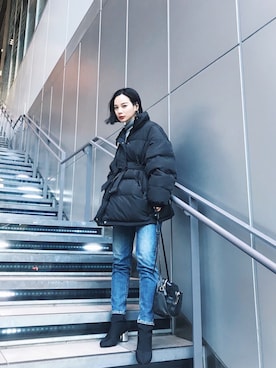 ARISAさん（レディース・157cm）の冬コーディネート