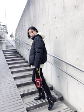 ARISAさん（レディース・157cm）の冬コーディネート