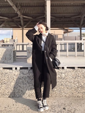 ARISAさん（レディース・157cm）の冬コーディネート