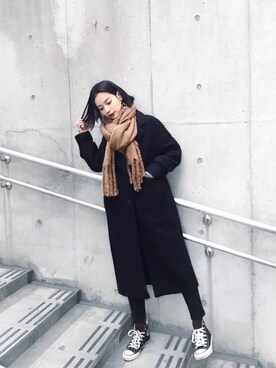 ARISAさん(レディース・157cm)の冬コーディネート