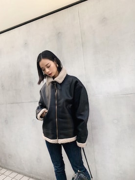 ARISAさん(レディース・157cm)の冬コーディネート