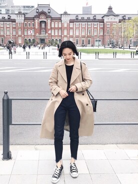 ARISAさん（レディース・157cm）の春コーディネート