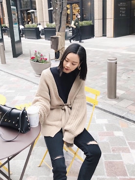 ARISAさん（レディース・157cm）の春コーディネート