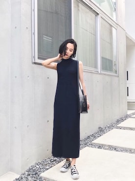 「proef（プロエフ）のアイテム（バッグ）」を使った、ARISAさん（レディース・157cm）の春コーディネート