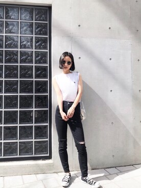 ARISAさん(レディース・157cm)の夏コーディネート