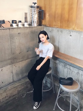 ARISAさん（レディース・157cm）の夏コーディネート