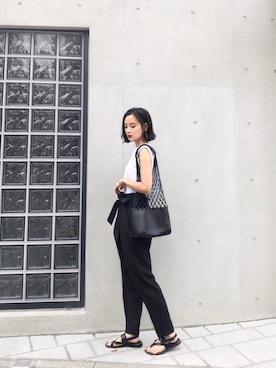 ARISAさん（レディース・157cm）の夏コーディネート