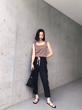 ARISAさん(レディース・157cm)の夏コーディネート