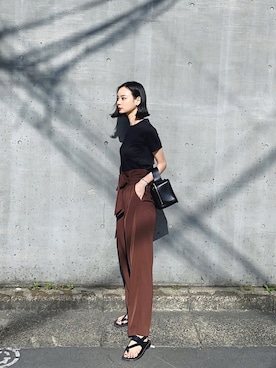 ARISAさん（レディース・157cm）の春コーディネート