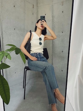 ARISAさん（レディース・157cm）の夏コーディネート