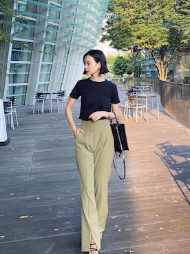 ARISAさん（レディース・157cm）の夏コーディネート