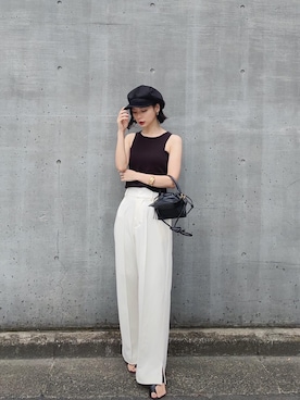 ARISAさん（レディース・157cm）の夏コーディネート