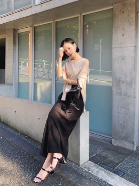 ARISAさん（レディース・157cm）の夏コーディネート