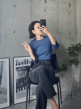 ARISAさん（レディース・157cm）の冬コーディネート