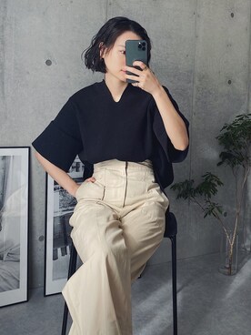 ARISAさん（レディース・157cm）の冬コーディネート