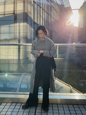 ARISAさん（レディース・157cm）の冬コーディネート