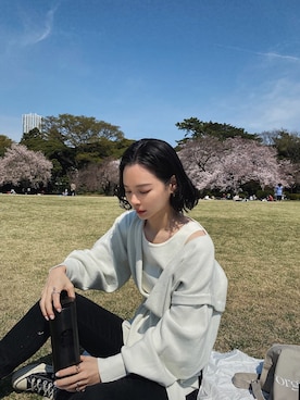 ARISAさん（レディース・157cm）の春コーディネート