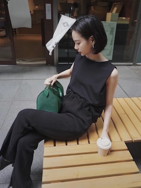 ARISAさん（レディース・157cm）の夏コーディネート