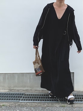 「お食事会」｜「アイテム（その他アウター）」を使った、nosukeさん（レディース・160cm）の夏コーディネート