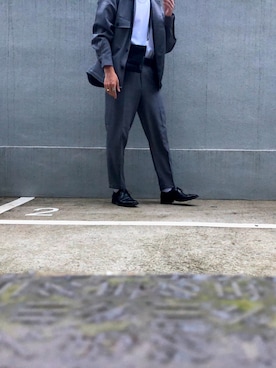 「H&M（エイチ・アンド・エム）のアイテム（バッグ）」を使った、ggggutomさん（メンズ・173cm）の秋コーディネート