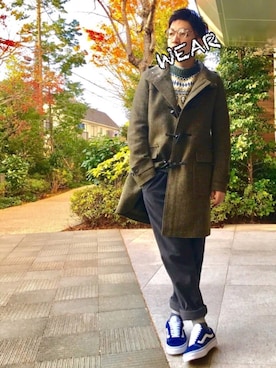 m i c h u 🍖さん（メンズ・176cm）の冬コーディネート