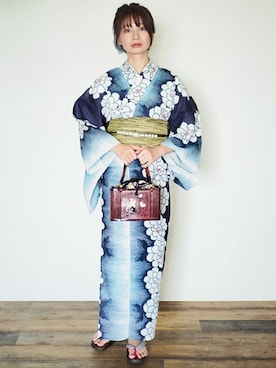 「夏祭り」｜アンココンさん（レディース・163cm）の夏コーディネート