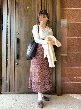 「女子大生」｜Kashiiさん（レディース・162cm）の春コーディネート