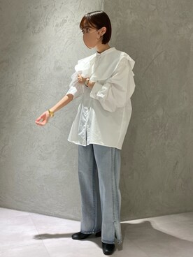 fuka matsuiさん（レディース・159cm）の冬コーディネート