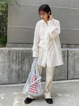 fuka matsuiさん（レディース・159cm）の春コーディネート