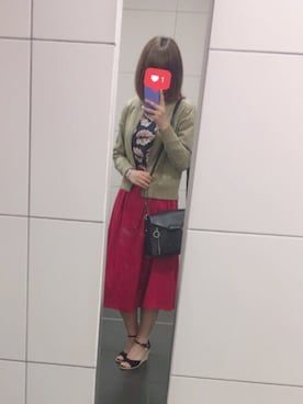 リオンさん（レディース・168cm）の春コーディネート