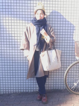 NACCHA.さん（レディース・162cm）の冬コーディネート