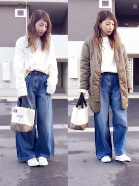 MIKUさん（レディース・158cm）の冬コーディネート