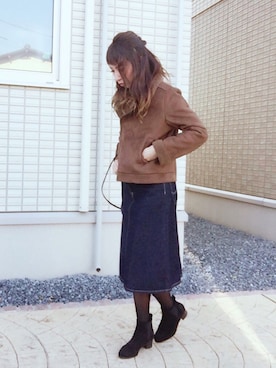 MIKUさん（レディース・158cm）の冬コーディネート