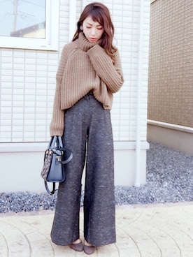 MIKUさん(レディース・158cm)の冬コーディネート