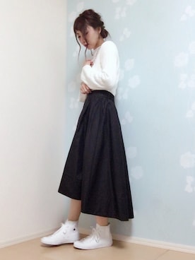 MIKUさん（レディース・158cm）の冬コーディネート