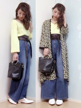 MIKUさん（レディース・158cm）の春コーディネート