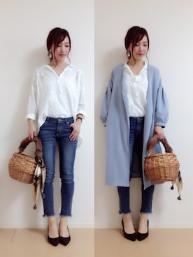 MIKUさん（レディース・158cm）の春コーディネート