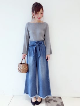 MIKUさん（レディース・158cm）の春コーディネート