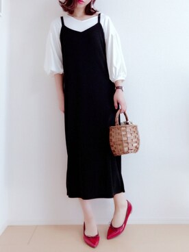 「JELLY BEANS」｜「アイテム（アナログ腕時計）」を使った、MIKUさん（レディース・158cm）の春コーディネート