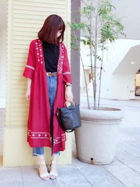 「JELLY BEANS」｜「アイテム（アナログ腕時計）」を使った、MIKUさん（レディース・158cm）の春コーディネート