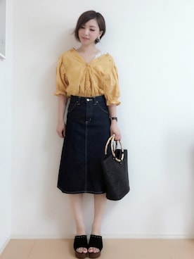 MIKUさん（レディース・158cm）の夏コーディネート