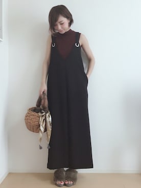 「Le Chione（ルキオネ）のアイテム」を使った、MIKUさん（レディース・158cm）の夏コーディネート