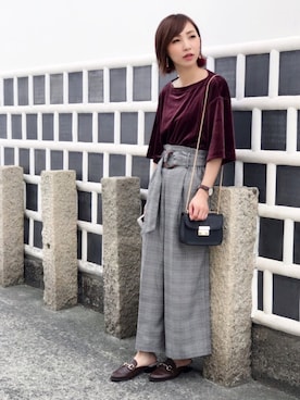 MIKUさん（レディース・158cm）の秋コーディネート