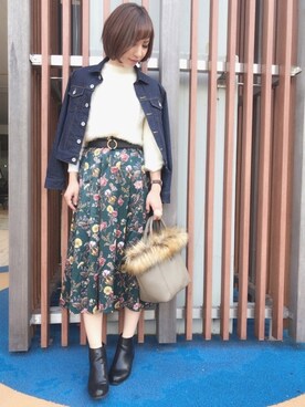 MIKUさん（レディース・158cm）の秋コーディネート