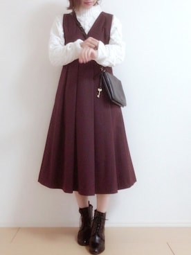 MIKUさん（レディース・158cm）の冬コーディネート